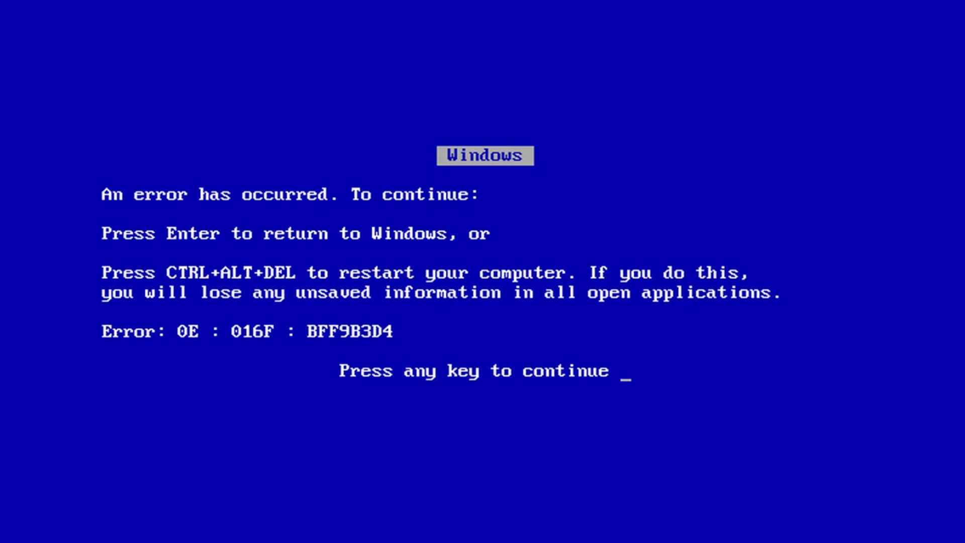 BSOD